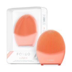 Uređaj za čišćenje lica FOREO LUNA™ 4  Balanced Skin - Peach Perfect
