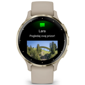 Pametni sat Garmin Venu 3S French Gray Soft Gold
