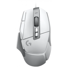 Miš Logitech G502 X, LIGHTSPEED, žičani, bijeli