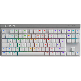 Tipkovnica Logitech G515 Lightspeed TKL white US