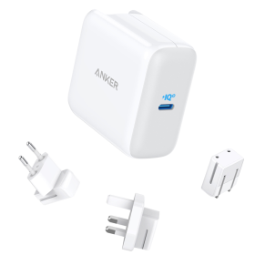 Punjač ANKER POWERPORT ATOM III DUO CHARGER: BIJELA-PUNJAČ