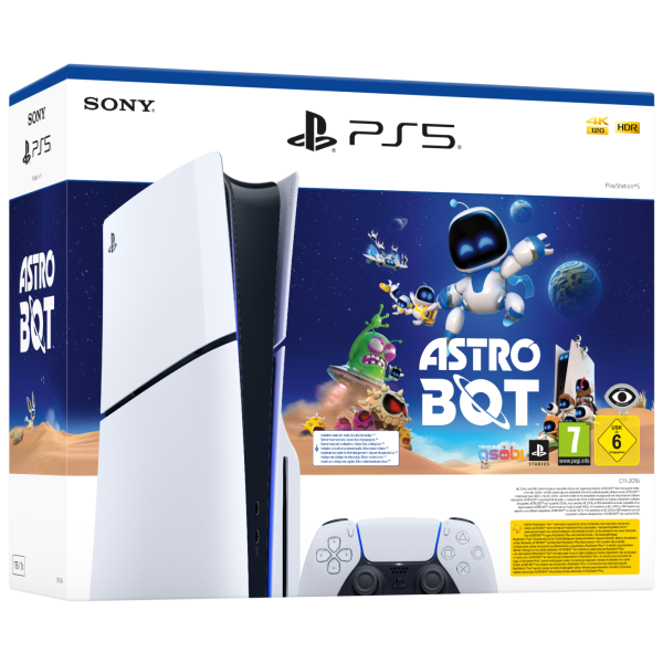 PlayStation 5 Slim D chassis + Astro Bot VCH