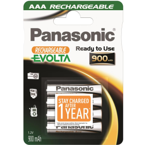 Baterije punjive Panasonic HHR-4XXE/4BC AAA 900 mAh Evolta