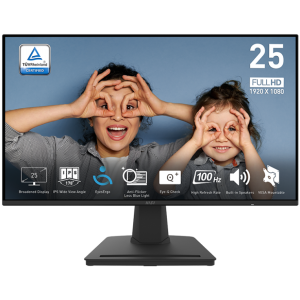 Monitor 24" MSI PRO MP252, FHD, IPS, 100Hz