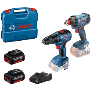 Aku set Bosch Professional GDX 180-LI + GSR 18V-50 + 2xAKU - sa baterijom i punjačem