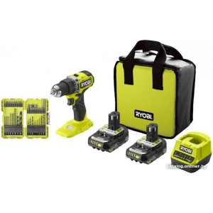 Ryobi aku bušilica-odvijač RDD18C-2 (18V ONE+, 2x2Ah, 32dj pribor)