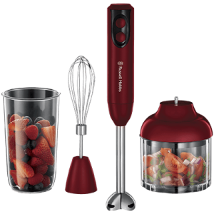 OUT_Mikser štapni Russell Hobbs 24700-56 Desire Red 3u1* - IZLOŽBENI ARTIKL