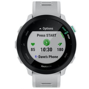 Pametni sportski sat Garmin Forerunner 55 Whitestone