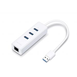 TP-Link USB 3.0 Gbit Ethernet Adapter & 3x USB hub