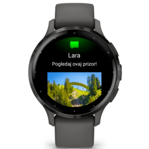 Pametni sat Garmin Venu 3S Pebble Gray Slate