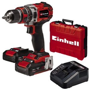 Aku set udarna bušilica i baterije Einhell TE-CD 18/50 Li-i BL (2x2,0 Ah) - sa baterijom i punjačem