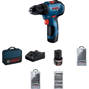 Aku odvijač Bosch Professional GSR 12V-30 set + 2xAKU - sa baterijom i punjačem