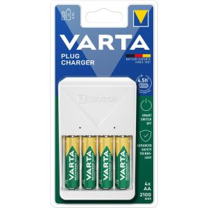 Punjač baterija Varta + 4xAA 2100mAh
