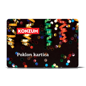 gratis Konzum poklon kartica 30,00 eur