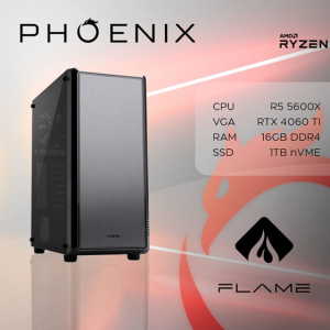 Računalo Phoenix FLAME Y-527 AMD R5/16/1TB/ RTX4060Ti