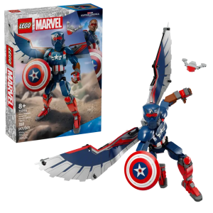 LEGO Marvel Figura novog Captaina Americe za slaganje 76296