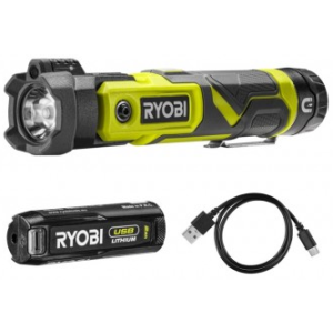 Ryobi aku LED svjetiljka RLP4-120G(4V,Li-ion,640lum,2Ah)