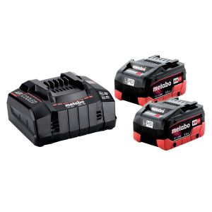 Aku starter set Metabo - 2x baterija 18V/5,5Ah + punjač ASC 145