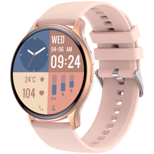 KSIX, smartwatch Core, AMOLED 1.43” zaslon, 5 dana aut., Zdravlje i sport, rozi