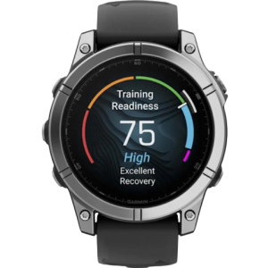 Pametni Outdoor sat Garmin Fenix E 47 mm AMOLED stainless steel/black remen