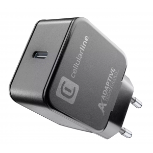 CELLULARLINE KUĆNI PUNJAČ USB-C 15W BLACK