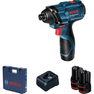 Aku udarni stezač-odvijač Bosch Professional GDR 120-LI Kit - sa baterijom i punjačem