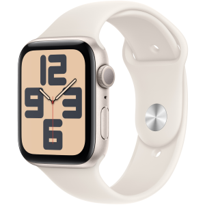 Apple Watch SE2 v3 GPS 40mm Starlight aluminium case with Starlight sport band - S/M