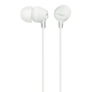 Slušalice s mikrofonom Sony MDR-EX15AP/W