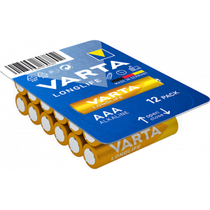Baterije Varta Longlife AAA LR03 BOX12