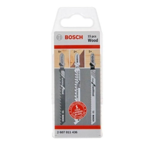 Set listova ubodne pile Bosch Professional  za drvo 15-dijelni