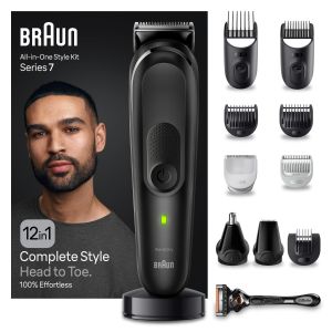 Šišač za tijelo/kosu/bradu Braun 12u1 7460, Gillette*