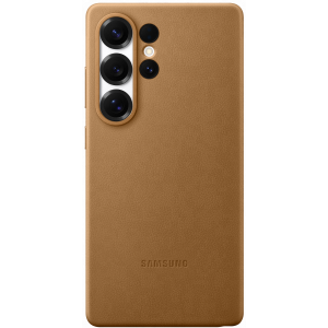 Kožna maska za Samsung Galaxy S25 Ultra zlatna EF-VS938PFEGWW