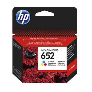 Tinta HP 652 Tri-Colour Original Ink Advantage Cartridge, F6V24AE