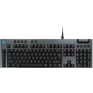 Tipkovnica Logitech G915 X CORDED gaming,  mehanička-tactile, žičana