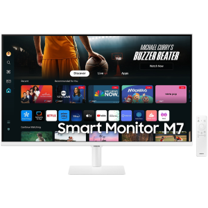 Monitor 32" Samsung Smart M70D LS32DM703UUXDU, 4K UHD, VA, Smart TV/Tizen