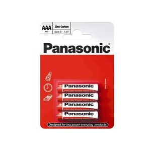 Baterije Zinc Carbon Panasonic R03RZ/4BP