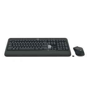 Tipkovnica + miš Logitech MK540 Advanced, bežična, siva