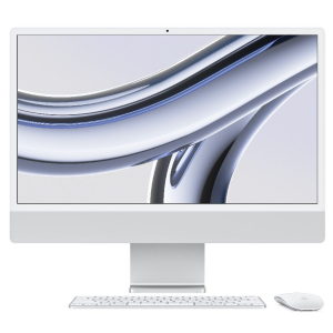 Apple iMac 24-inch Silver - 24/Retina 4.5K/M3 8C CPU/8C GPU/8GB/256GB