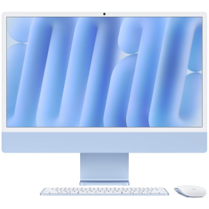 Apple iMac 24-inch Blue - 24/Retina 4.5K/M4 10C CPU/10C GPU/16GB/512GB