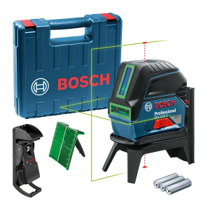 Laserski nivelir križni Bosch Professional GCL 2-15 G + RM 1