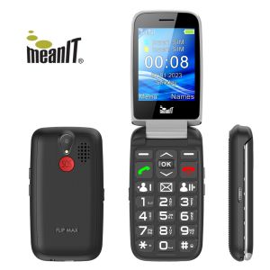 Mobitel MeanIT senior Flip Max crni