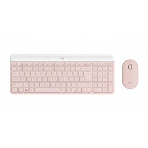 Logitech tipkovnica i miš MK470 Slim Combo - ROSE - US INT