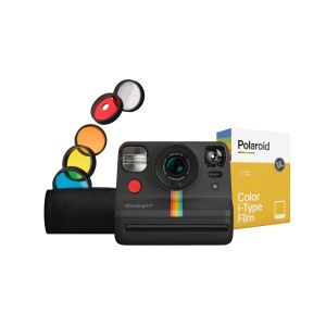 Instant fotoaparat Polaroid Originals Now+2 Black Everything Box