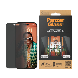 PanzerGlass Zaštitno staklo  iPhone 15 Pro Max Privacy
