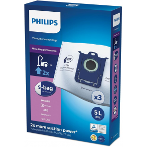Vrećice za usisavač Philips FC8027/01 sintetičke, S-BAG, 3kom, 5L