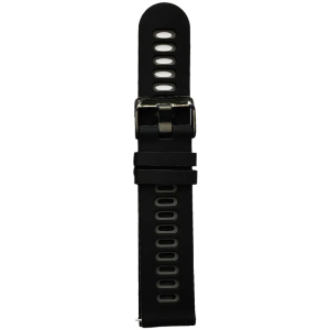 Zamjenski remen MeanIT 20mm crno sivi