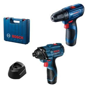 Aku odvijač Bosch Professional GSR 120-LI + GDR 120-LI-sa baterijom i punjačem