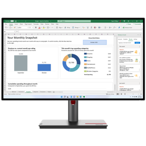 Monitor 27" LENOVO ThinkVision P27q-30, QHD, IPS, 75Hz