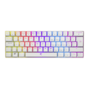 White Shark TIPKOVNICA GK-2022 SHINOBI Bijela - Mehanicka / HR - Crveni Switchevi