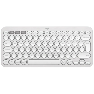 Tipkovnica Logitech Pebble Keys 2 K380s, bežična, bijela